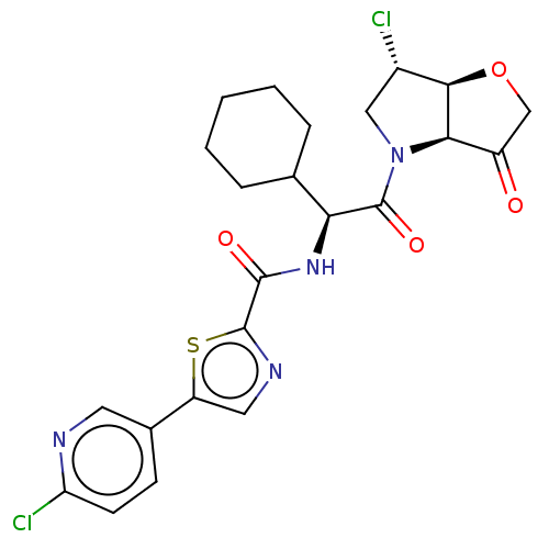 Chemical structure of BindingDB Monomer ID 331587