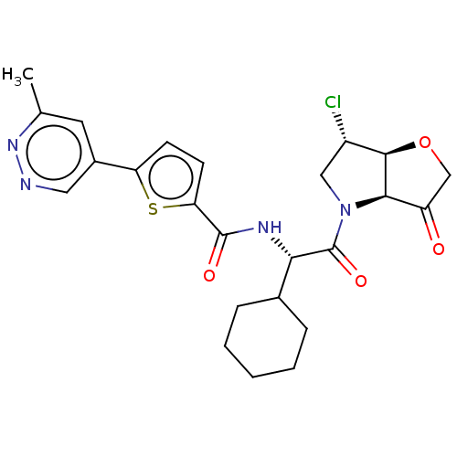 Chemical structure of BindingDB Monomer ID 331604