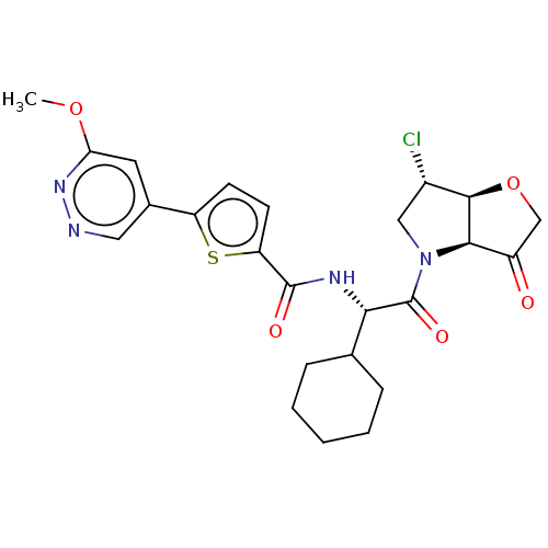 Chemical structure of BindingDB Monomer ID 331606