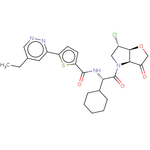 Chemical structure of BindingDB Monomer ID 331608
