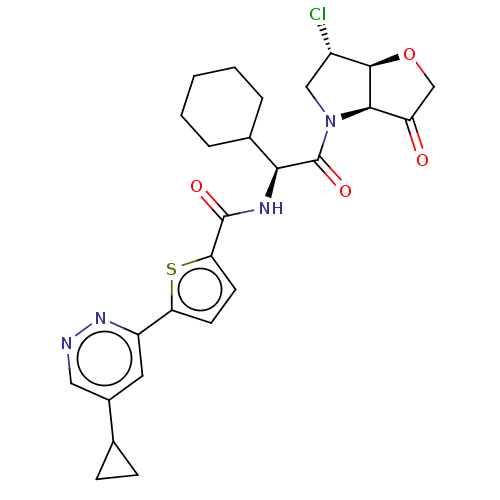 Chemical structure of BindingDB Monomer ID 331609