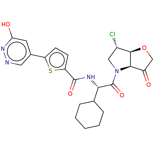 Chemical structure of BindingDB Monomer ID 331615