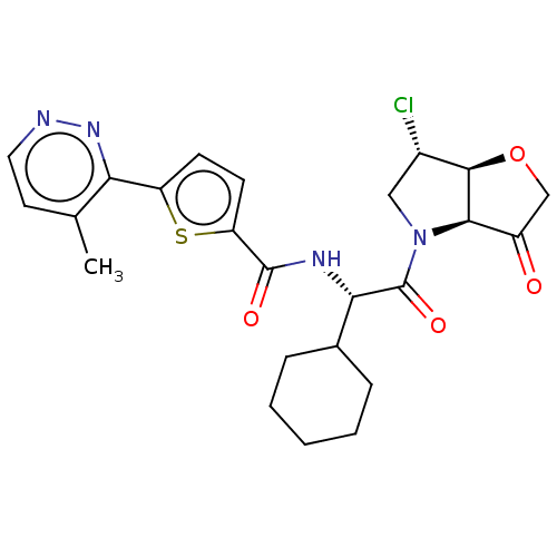 Chemical structure of BindingDB Monomer ID 331619