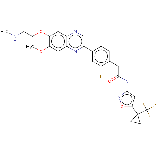 Chemical structure of BindingDB Monomer ID 331754