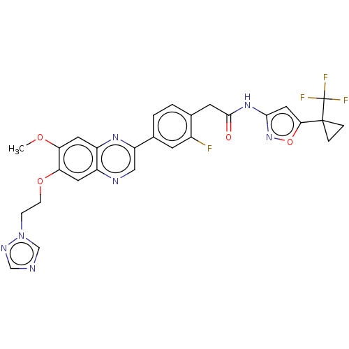 Chemical structure of BindingDB Monomer ID 331764