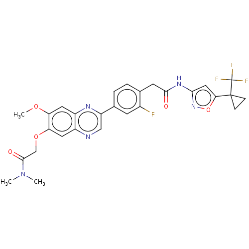 Chemical structure of BindingDB Monomer ID 331765