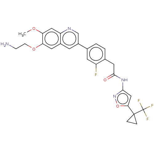 Chemical structure of BindingDB Monomer ID 331771