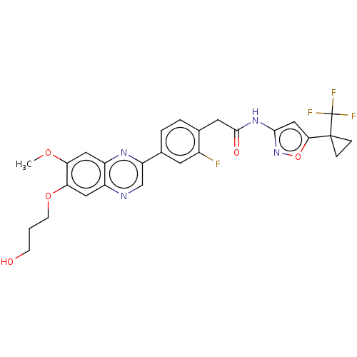 Chemical structure of BindingDB Monomer ID 331774