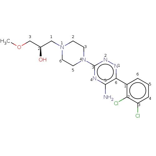 Chemical structure of BindingDB Monomer ID 331894