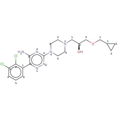 Chemical structure of BindingDB Monomer ID 331926