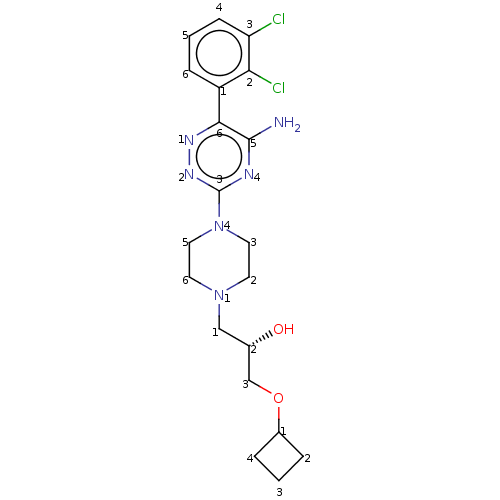 Chemical structure of BindingDB Monomer ID 331929