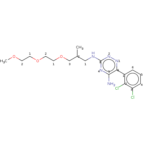 Chemical structure of BindingDB Monomer ID 331939