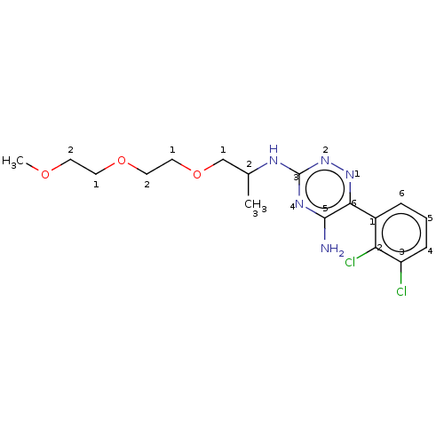 Chemical structure of BindingDB Monomer ID 331947