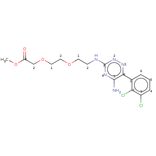 Chemical structure of BindingDB Monomer ID 331949