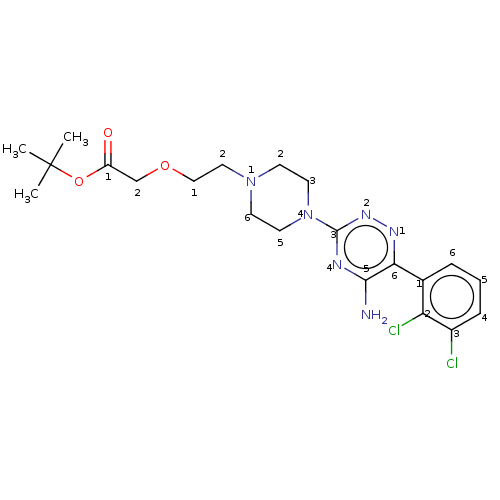 Chemical structure of BindingDB Monomer ID 331960