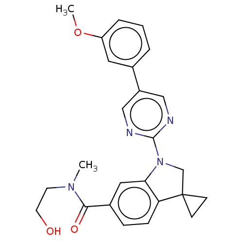 Chemical structure of BindingDB Monomer ID 332236