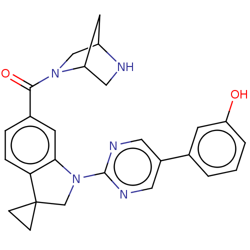 Chemical structure of BindingDB Monomer ID 332286