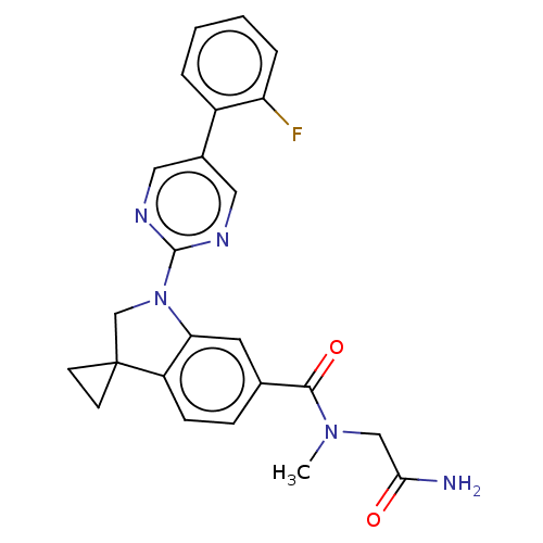 Chemical structure of BindingDB Monomer ID 332292