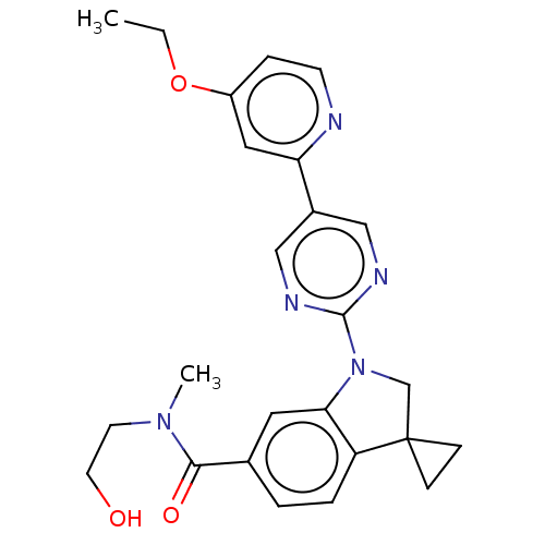 Chemical structure of BindingDB Monomer ID 332293