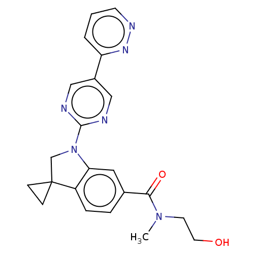 Chemical structure of BindingDB Monomer ID 332298