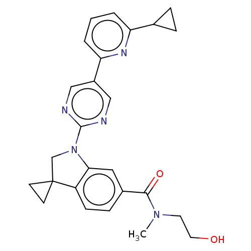 Chemical structure of BindingDB Monomer ID 332305
