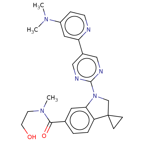 Chemical structure of BindingDB Monomer ID 332308
