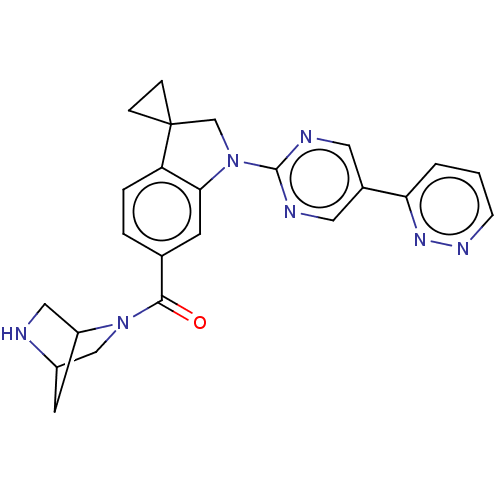 Chemical structure of BindingDB Monomer ID 332310