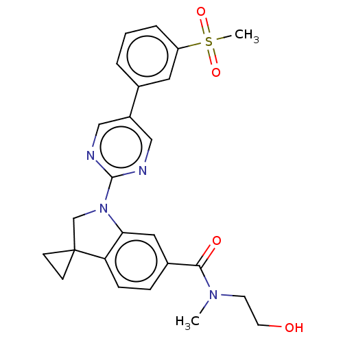 Chemical structure of BindingDB Monomer ID 332313