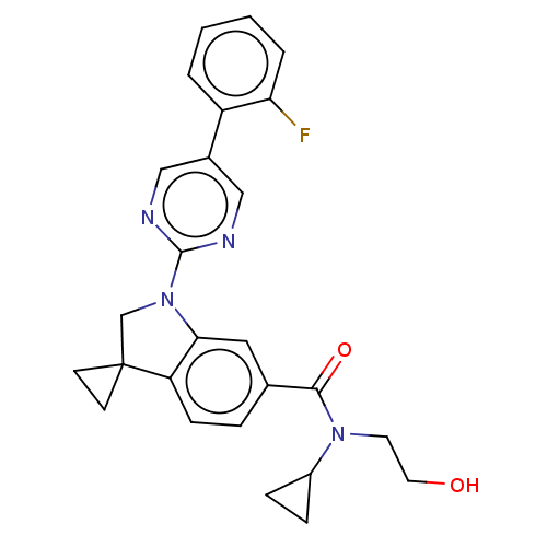 Chemical structure of BindingDB Monomer ID 332314
