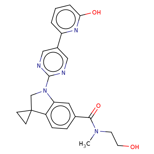 Chemical structure of BindingDB Monomer ID 332316