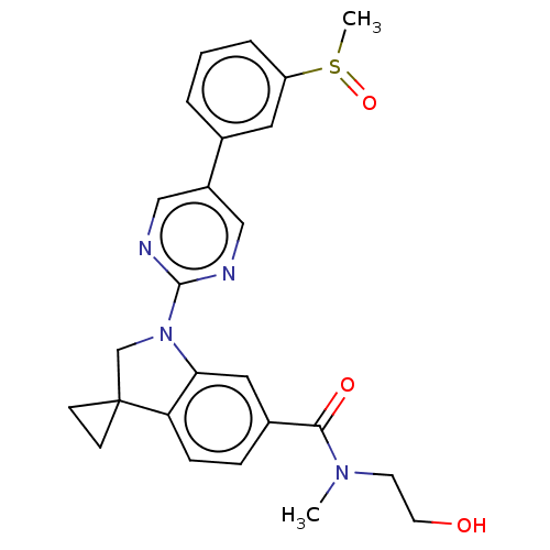 Chemical structure of BindingDB Monomer ID 332317