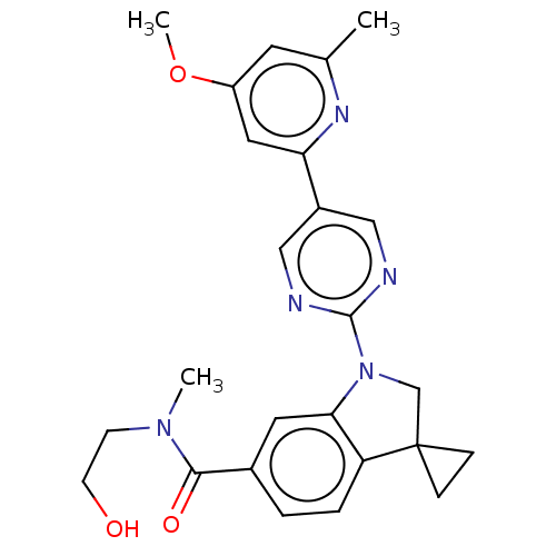 Chemical structure of BindingDB Monomer ID 332318