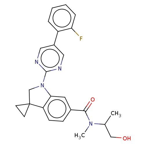 Chemical structure of BindingDB Monomer ID 332321