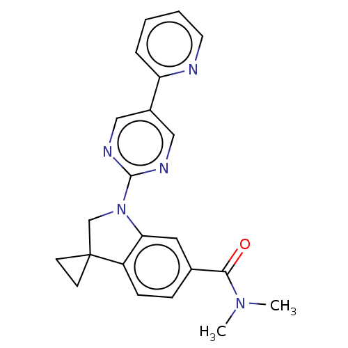 Chemical structure of BindingDB Monomer ID 332342
