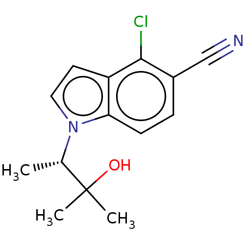 Chemical structure of BindingDB Monomer ID 332406