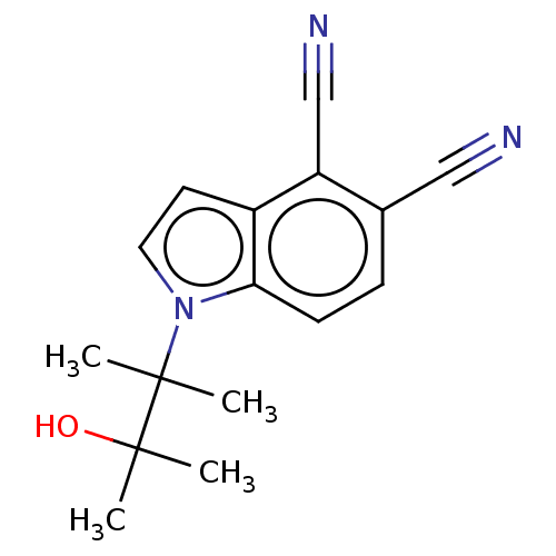 Chemical structure of BindingDB Monomer ID 332407