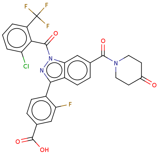 Chemical structure of BindingDB Monomer ID 332437