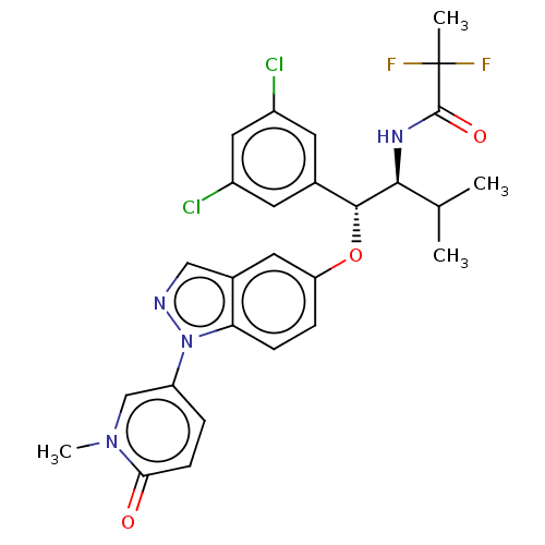 Chemical structure of BindingDB Monomer ID 332680