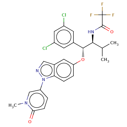 Chemical structure of BindingDB Monomer ID 332686