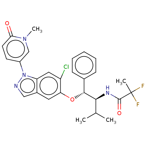 Chemical structure of BindingDB Monomer ID 332693