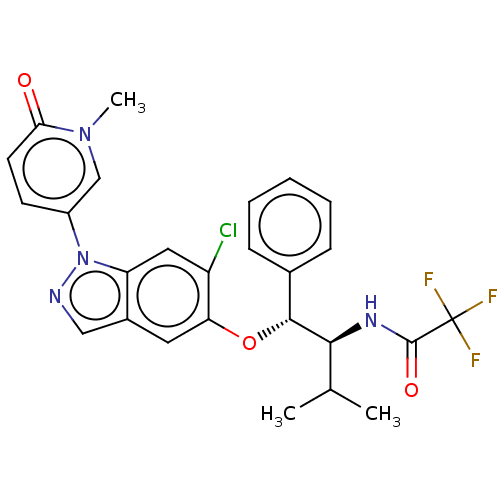 Chemical structure of BindingDB Monomer ID 332696