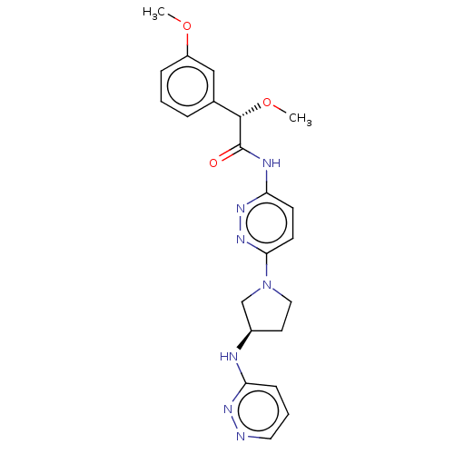 Chemical structure of BindingDB Monomer ID 332754