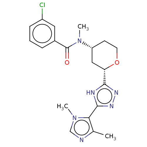 Chemical structure of BindingDB Monomer ID 332764