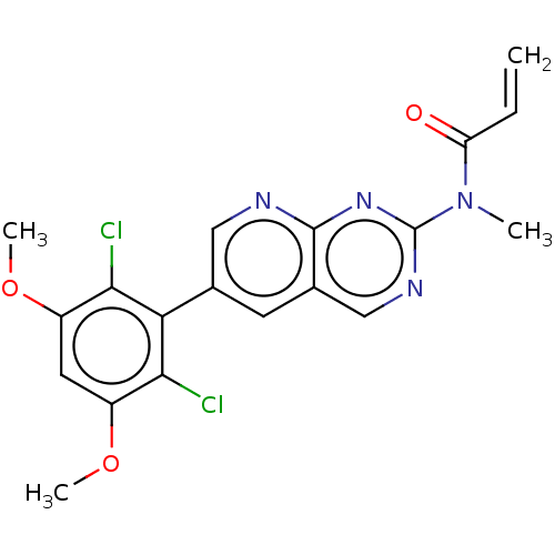 Chemical structure of BindingDB Monomer ID 333156