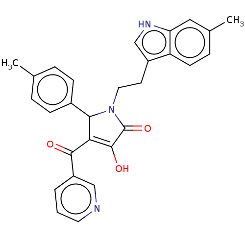 Chemical structure of BindingDB Monomer ID 333427