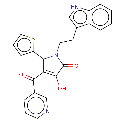 Chemical structure of BindingDB Monomer ID 333450
