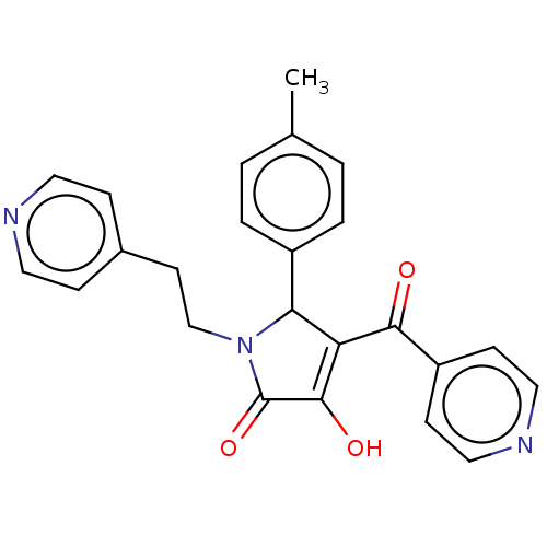 Chemical structure of BindingDB Monomer ID 333452