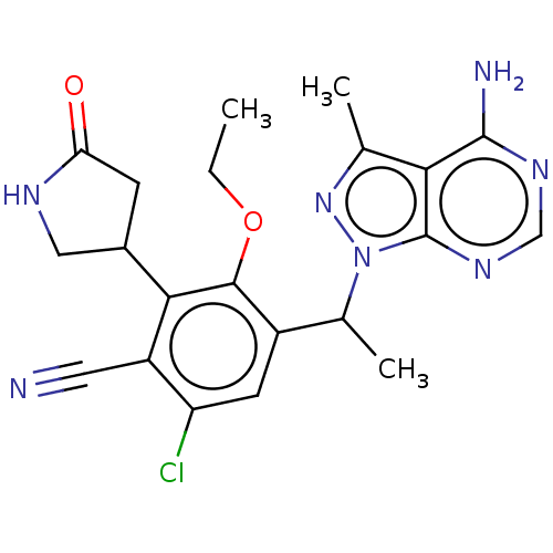 Chemical structure of BindingDB Monomer ID 334194