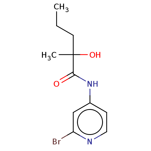 Chemical structure of BindingDB Monomer ID 334271
