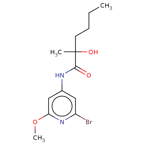 Chemical structure of BindingDB Monomer ID 334272